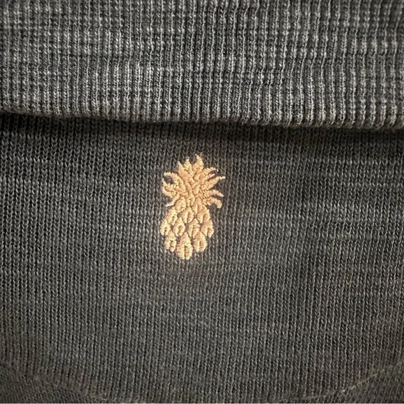 Tommy Bahama Tobago Bay 1/2 Zip Sweatshirt Women’s XL Navy w/white stitching - Picture 6 of 12